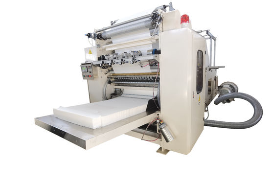 Le CE un de pliage de quatre fois colorent le papier de soie de soie faciale faisant la machine